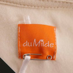 Dumilde kjole str 3, rhvid velour, NY m tags  (5)