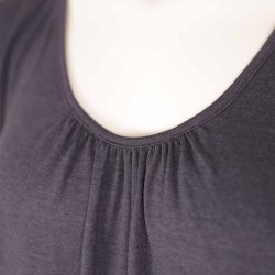 In Front kjole XXL,  antracit jersey, NY m tag (5)