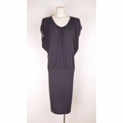 In Front kjole XXL,  antracit jersey, NY m tag (5)