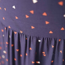 Mademoiselle YeYe kjole XXL navy/print, NY m tag (5)