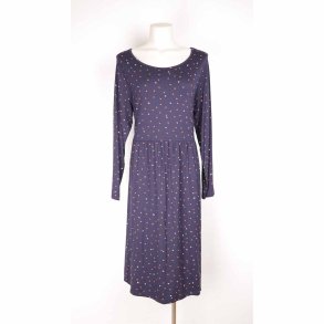 Mademoiselle YeYe kjole XXL navy/print, NY m tag (5)
