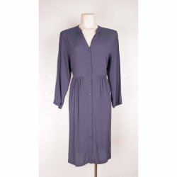 Noa Noa skjortekjole str 46, bl, NY m tags (5)