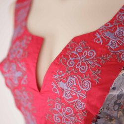 Odd Molly silkekjole m brede stropper, NY m tag str. 4 (5)