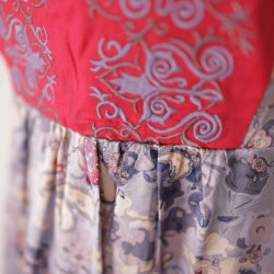 Odd Molly silkekjole m brede stropper, NY m tag str. 4 (5)