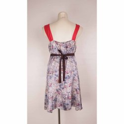 Odd Molly silkekjole m brede stropper, NY m tag str. 4 (5)