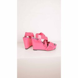 Lola Ramona sandal 37, pink lak/elastik kilehl NY (5)