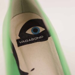 Vagabond pumps 37, grn, lille hl, god stand (5)