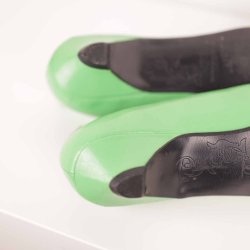 Vagabond pumps 37, grn, lille hl, god stand (5)