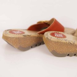 Fly London sandal 37, rdt skind, kun brugt 30 min (5)