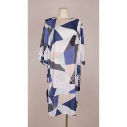 Carmakoma kjole S=44-46. Udskr. m strop i ryg, NY (5)