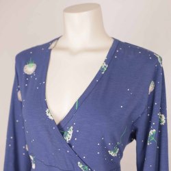 Danef kjole XXL, bl jersey m slom-effekt NY (5)