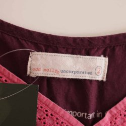 Odd Molly kjole str 2=M/L. Lilla bom. broderi. Fin (5)