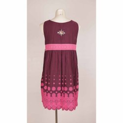 Odd Molly kjole str 2=M/L. Lilla bom. broderi. Fin (5)