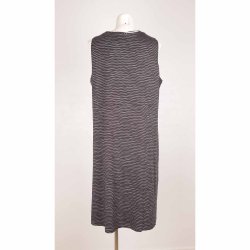 Gudrun Sjden lang kjole XXL sort/gr u/rme NY (5)