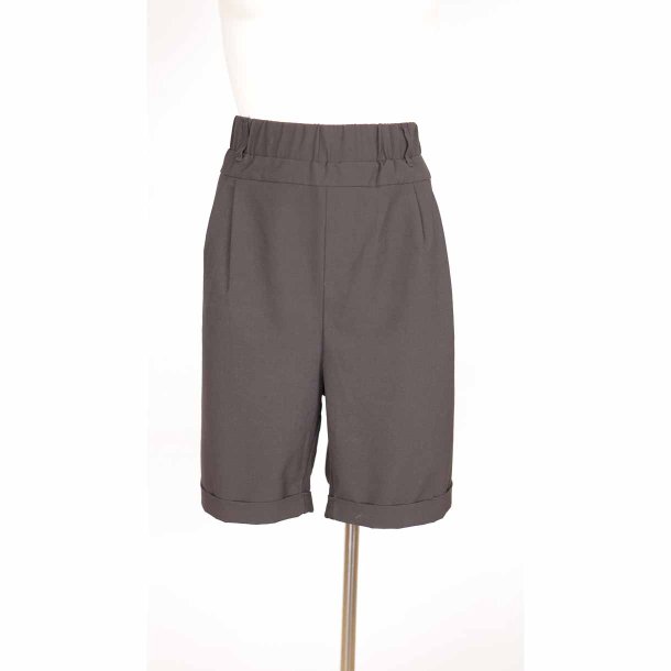 Kaffe shorts str 46 sort m lg, strkbar, fin stan (5)