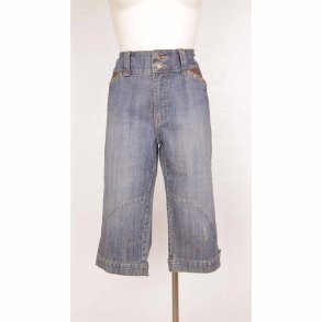 Pas capri jeans str 46, r detaljer  NY (5)
