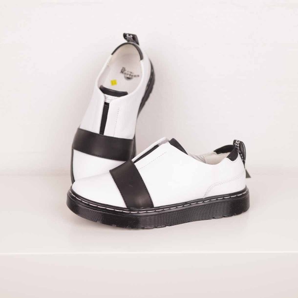 Dr Martens sko 38, cool hvid/sort, NY (5)