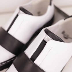 Dr Martens sko 38, cool hvid/sort, NY (5)