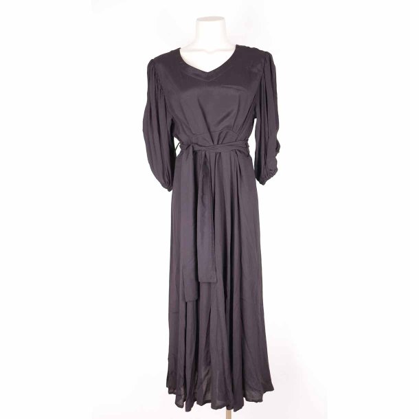 du Milde kjole Suzanna viscose black NY! str. M (50)