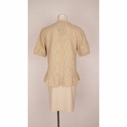 Coster Copenhagen bluse broderi anglaise 40 (N53)