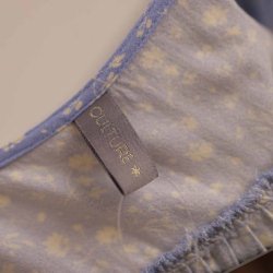 culture kjole let bld viscose lysebl M (N53)