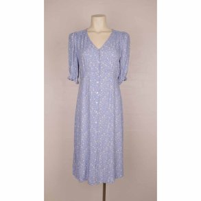 culture kjole let bld viscose lysebl M (N53)