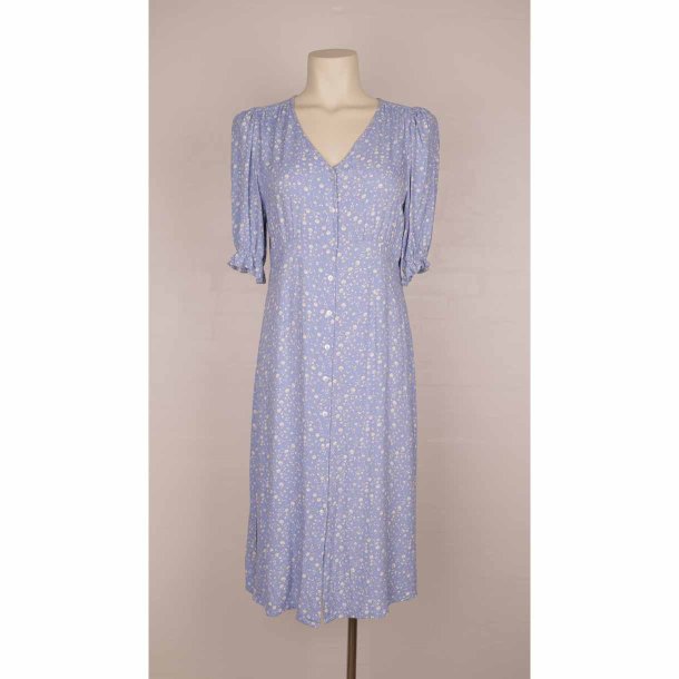 culture kjole let bld viscose lysebl M (N53)