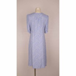 culture kjole let bld viscose lysebl M (N53)