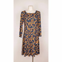 du Milde kjole model CAROLINE viscose jersey L (N53)