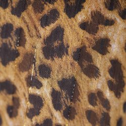 Love &amp; Divine midi kjole leo lurex m underkjole S (N54)