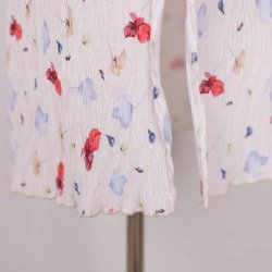 By IC midi kjole crepe m print NY! polyester str m (N54)