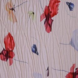 By IC midi kjole crepe m print NY! polyester str m (N54)