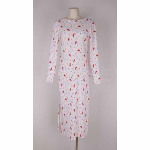 By IC midi kjole crepe m print NY! polyester str m (N54)