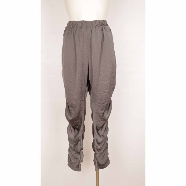 Rtzou bukser let baggy grey m zip poly mix L (N55)