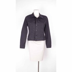 Pulz jakke, str. M - Sort, NY (6)