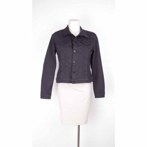 Pulz jakke, str. M - Sort, NY (6)