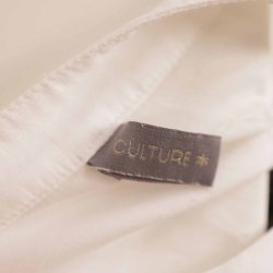 Culture skjorte bluse m guld knapper viscose S (6)