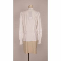 Culture skjorte bluse m guld knapper viscose S (6)