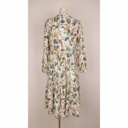 Lollys Laundry midi kjole med vide/etager str. S (6)