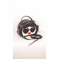 Lola Ramona raske FACE black/white/red vegan  (N63)