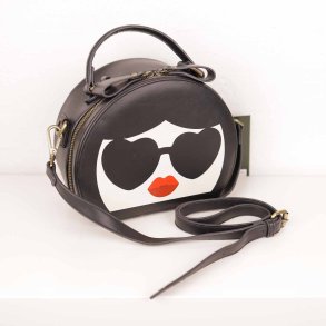 Lola Ramona raske FACE black/white/red vegan  (N63)