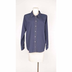 Pieszak let skjorte bl m strikninger polyester 42 (N65)