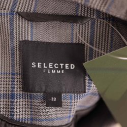 Selected Femme dob.rad. habit navy/gr ternet 38  (N65)