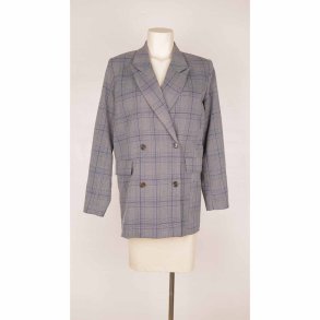 Selected Femme dob.rad. habit navy/gr ternet 38  (N65)