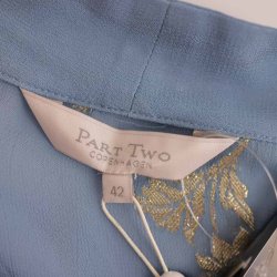 Part Two tunika bluse soft blue m slv NY! 42 (N65)