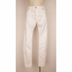 Please bukser kanvas hvid som ny  str. S (7)