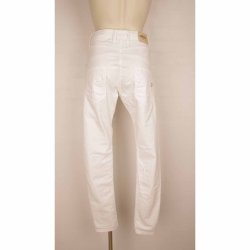 Please bukser kanvas hvid som ny  str. S (7)