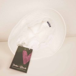 Mads Nrgaard bllehat cream bomuld som ny  (7)