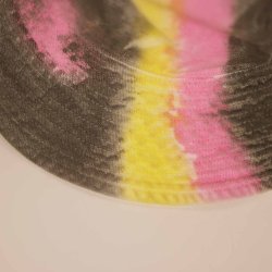 Ganni stor bllehat m trykknap colourfull  (7)