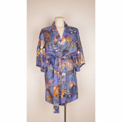 Bella Ballau kimino flot m blte som ny onesize  (7)